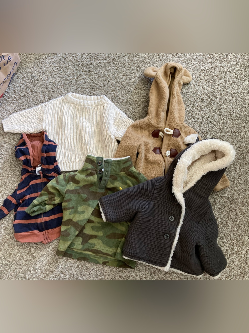 Assorted brands baby boy sweaters